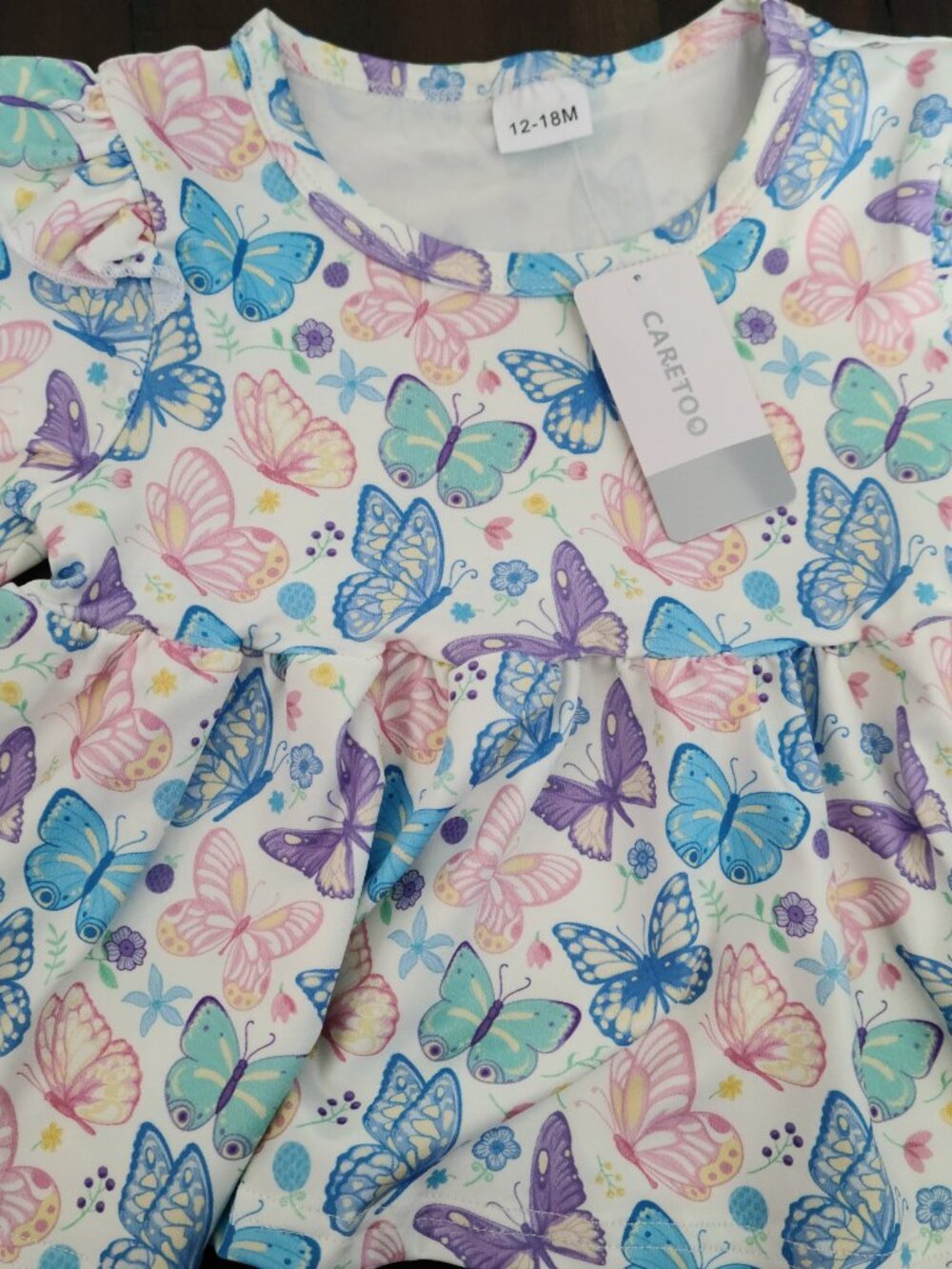 Butterfly Toddler Summer Shirt